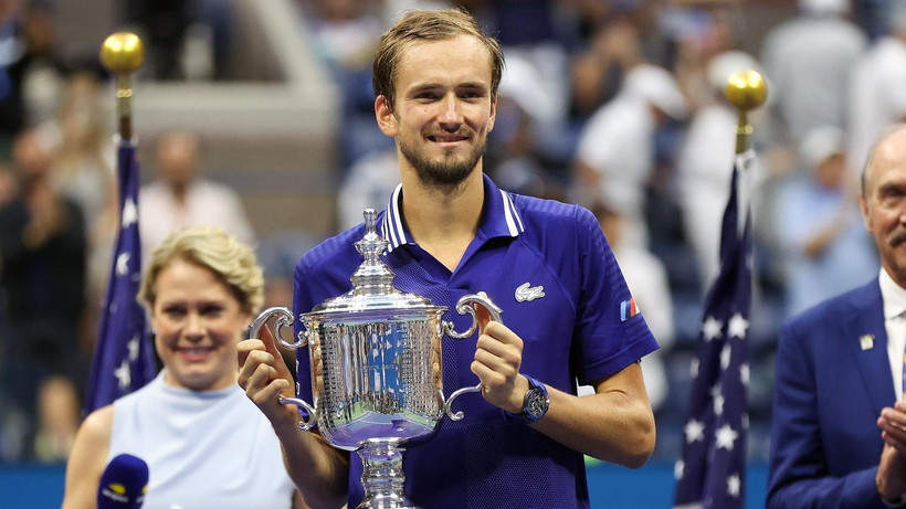 Daniil Medvedev lên ngôi US Open 2021. (Nguồn: Getty Images)