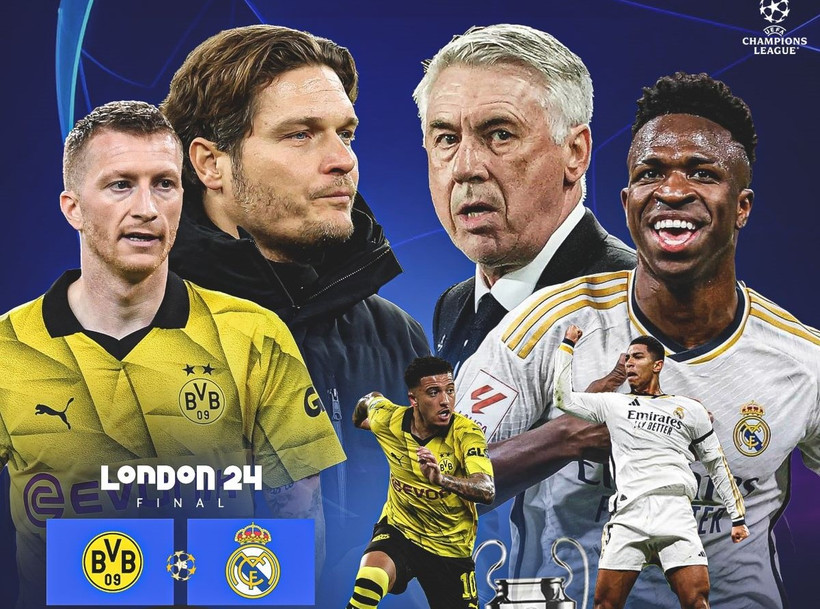 Dortmund hay Real Madrid sẽ vô địch Champions League 2023-24?