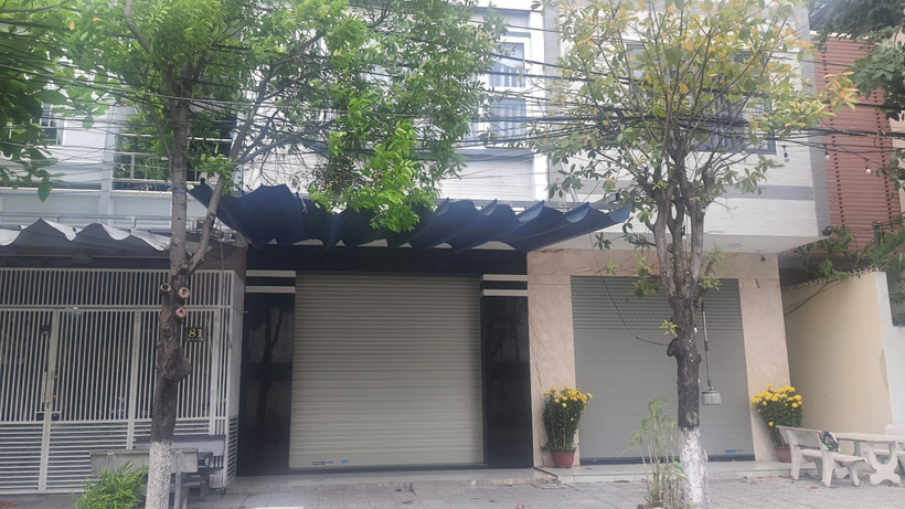 Cơ sở nuôi dạy trẻ trái phép, số 83 Tôn Quang Phiệt, phường An Hải Bắc, quận Sơn Trà, thành phố Đà Nẵng. (Ảnh: Văn Dũng/TTXVN)