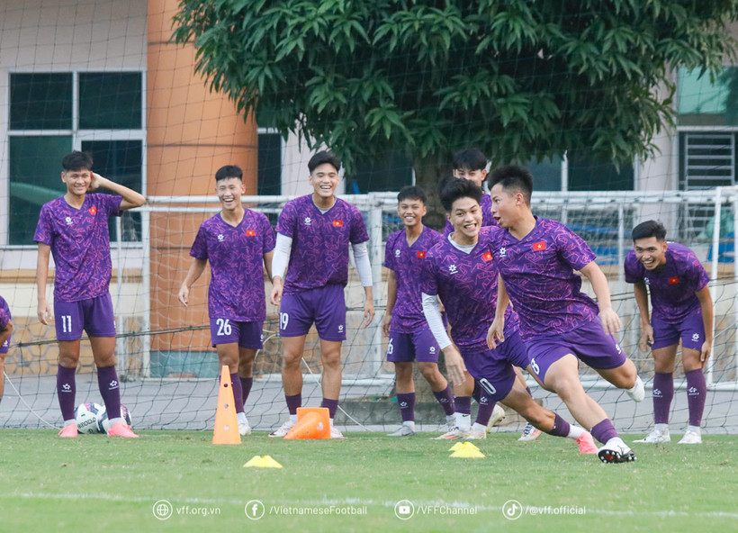 U17 Việt Nam đã sẵn sàng cho các trận đấu vòng loại U17 châu Á 2025. (Nguồn: VFF)