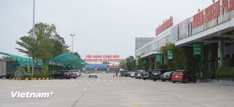 Trạm dừng nghỉ Xuân Khiêm. (Nguồn: Vietnam+)