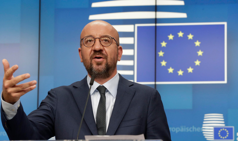 Chủ tịch Hội đồng châu Âu Charles Michel. (Ảnh: AFP/TTXVN)