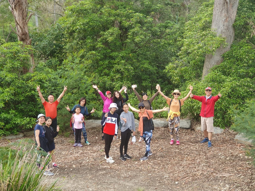 Sự kiện được tổ chức để hưởng ứng lời kêu gọi đi bộ gây quỹ trong năm 2020 của Tổ chức Trẻ em Rồng Xanh. (Ảnh: Nhóm cung cấp)