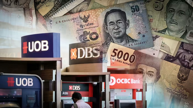 Nhiều ngân hàng ASEAN đối mặt với rủi ro vỡ nợ. (Nguồn: Nikkei Asia)