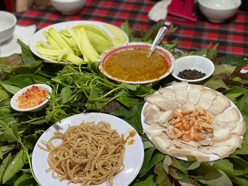 Gỏi lá Kon Tum. (Nguồn: Vietnam+)