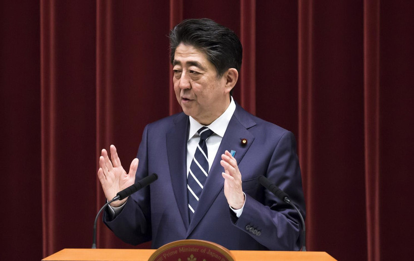 Thủ tướng Nhật Bản Shinzo Abe. (Nguồn: Bloomberg)