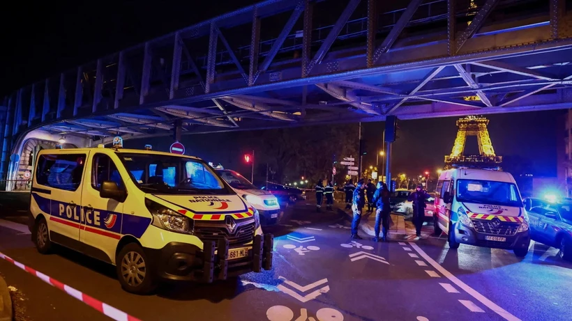 Hiện trường vụ tấn công bằng dao ở Paris. (Nguồn: Reuters)