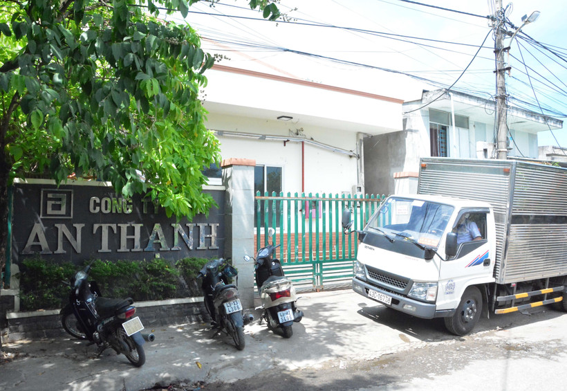 Toàn cảnh công ty trách nhiệm hữu hạn An Thạnh. (Ảnh: Văn Dũng/TTXVN)