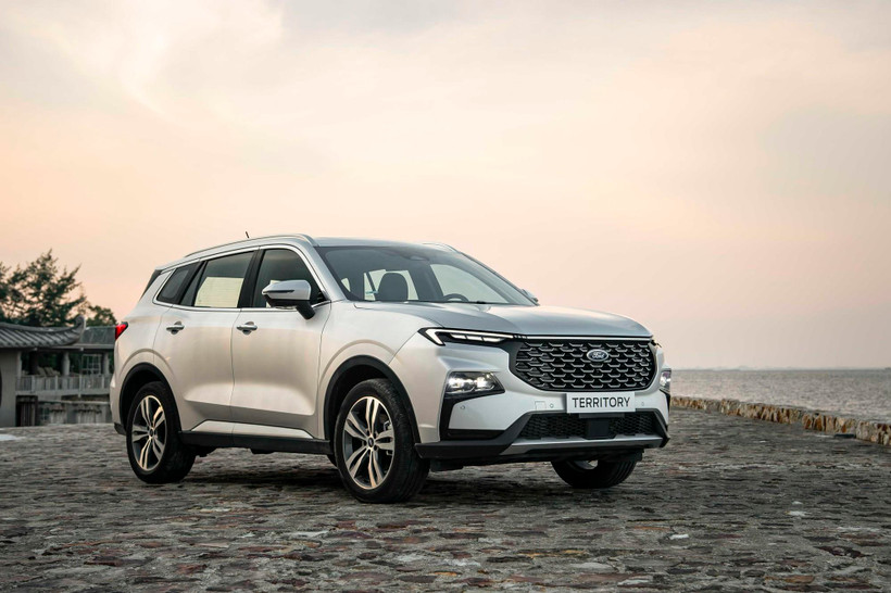 Mẫu xe 'hot' Ford Territory mới ra mắt thị trường Việt Nam. (Ảnh nguồn: Ford)