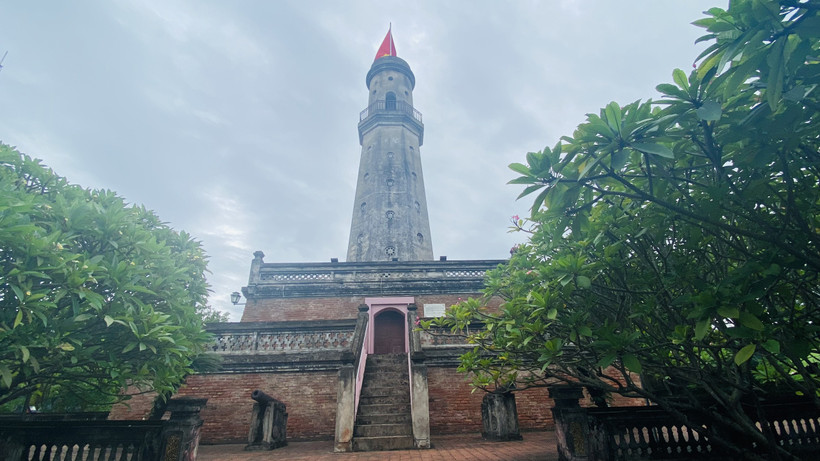 Cột cờ Nam Định là công trình quan trọng của Thành cổ Nam Định xưa. (Ảnh: Bích Hằng/Vietnam+)