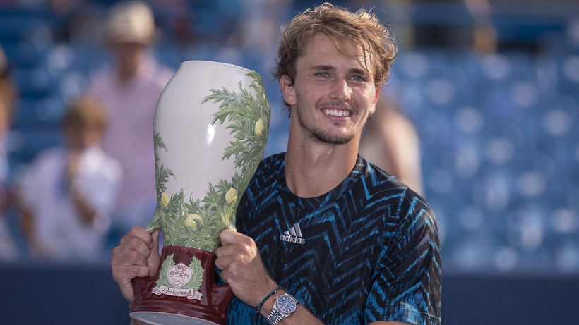 Zverev lần đầu vô địch Cincinnati Masters. (Nguồn: nbcsports)