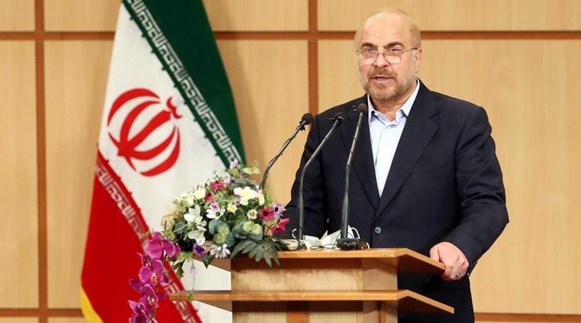 Chủ tịch Quốc hội Iran Mohammad Baqer Qalibaf. (Ảnh: Icana/TTXVN)