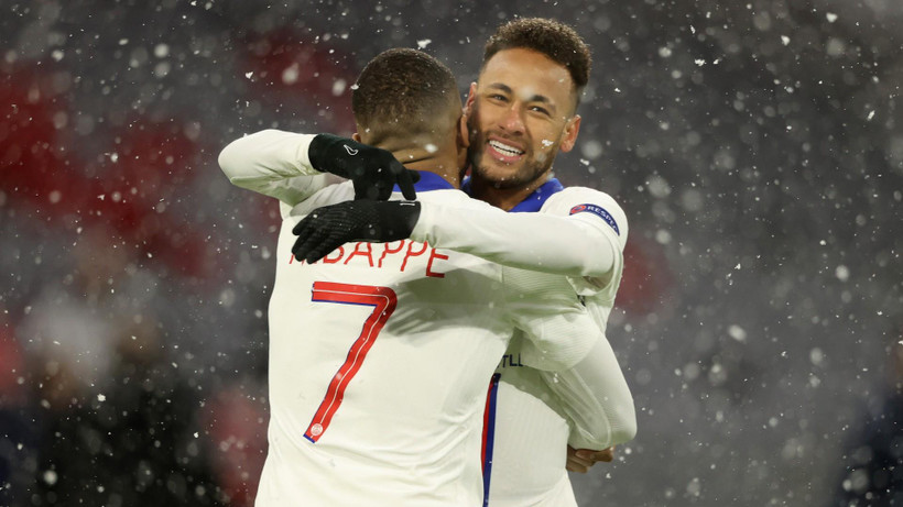 Neymar và Mbappe giúp PSG hạ Bayern. (Nguồn: Getty Images)