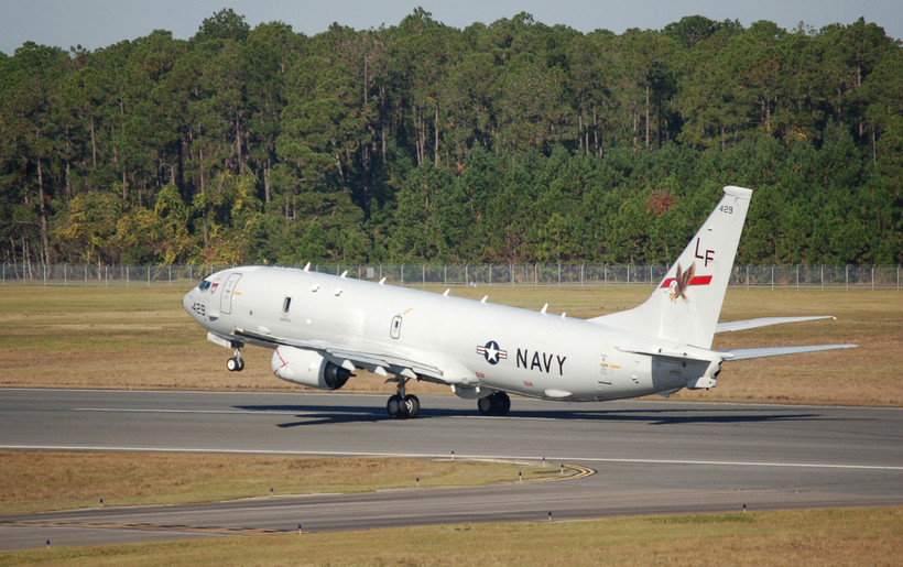 Máy bay tuần tra biển P-8A Poseidon của hải quân Mỹ. (Ảnh: AFP/TTXVN)