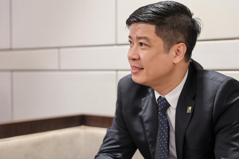 Ông Phạm Thế Trường, người đang kiến tạo những bước đi mới của Microsoft tại Việt Nam. (Ảnh: Minh Sơn/Vietnam+)