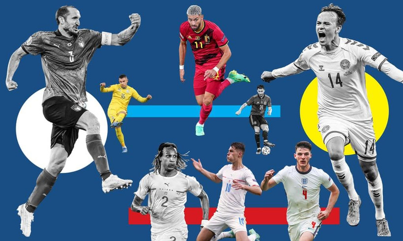 Tứ kết EURO 2020 đã khép lại mà không có bất ngờ. (Nguồn: theguardian)