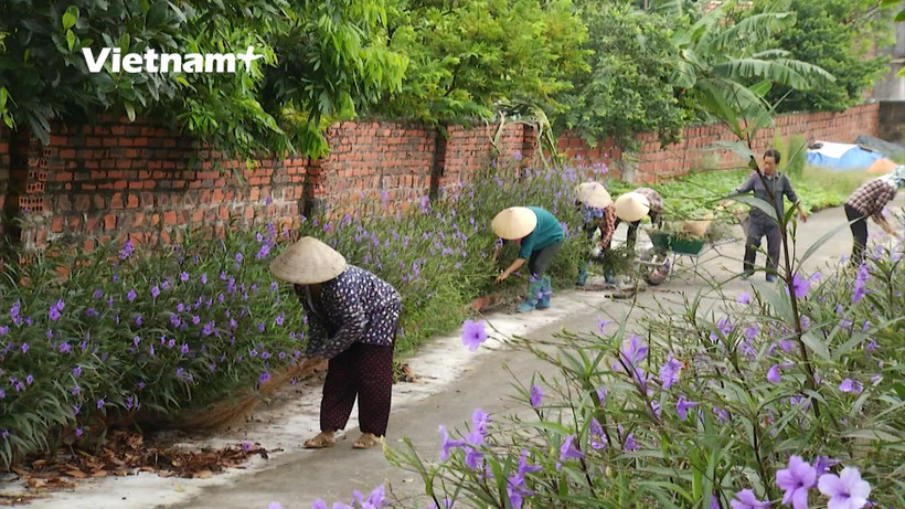 Quảng Ninh có 91/122 xã hoàn thành xây dựng nông thôn mới và phấn đấu hoàn thành 100 xã về đích vào năm 2022. (Ảnh: Vietnam+)