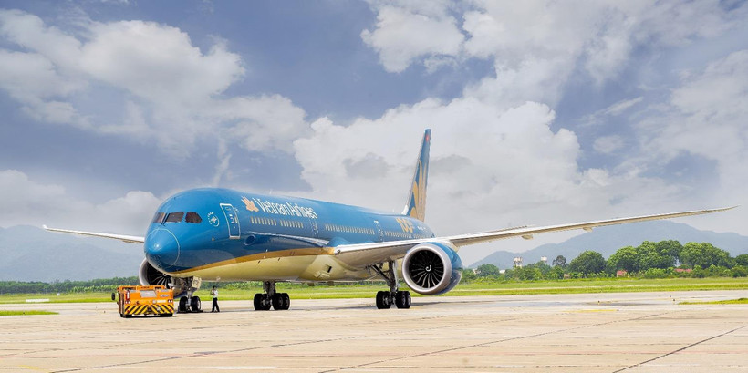 Vietnam Airlines đã khôi phục nhiều đường bay nội địa do dịch COVID-19 được kiểm soát tốt thời gian vừa qua. (Ảnh:CTV/Vietnam+)