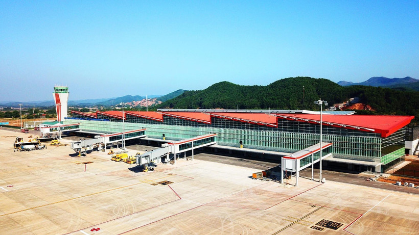 Cảng hàng không quốc tế Vân Đồn. (Ảnh minh họa: TTXVN phát)