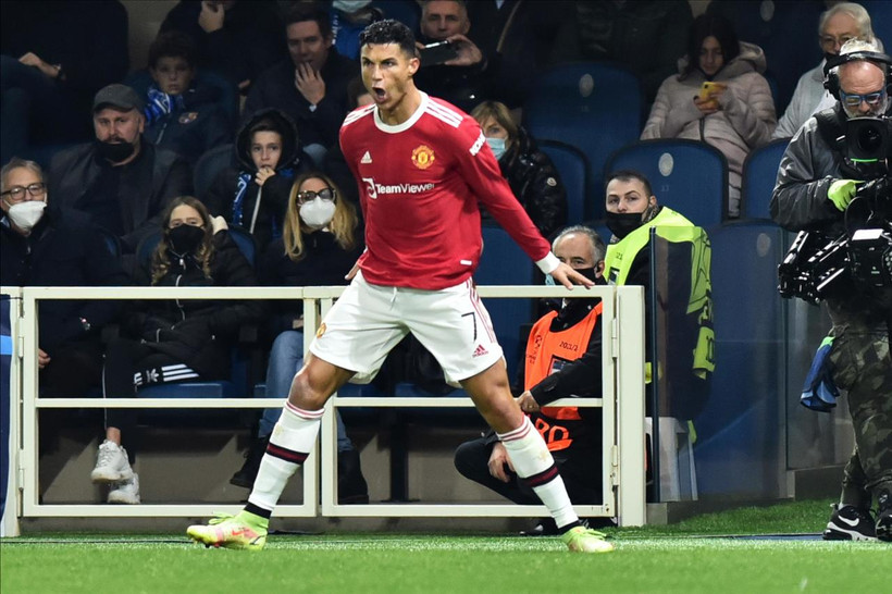 Ronaldo lại 'cứu' Manchester United. (Nguồn Getty Images)