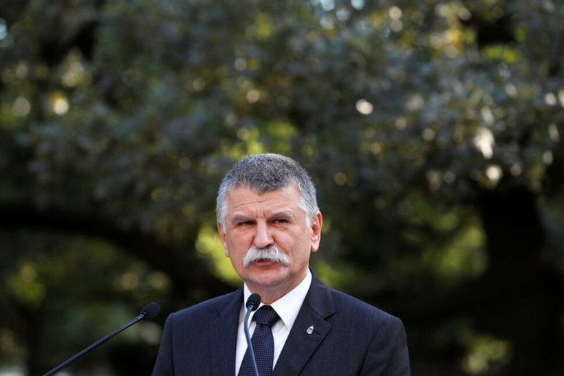 Chủ tịch Quốc hội Hungary Laszlo Kover. (Ảnh: Reuters)