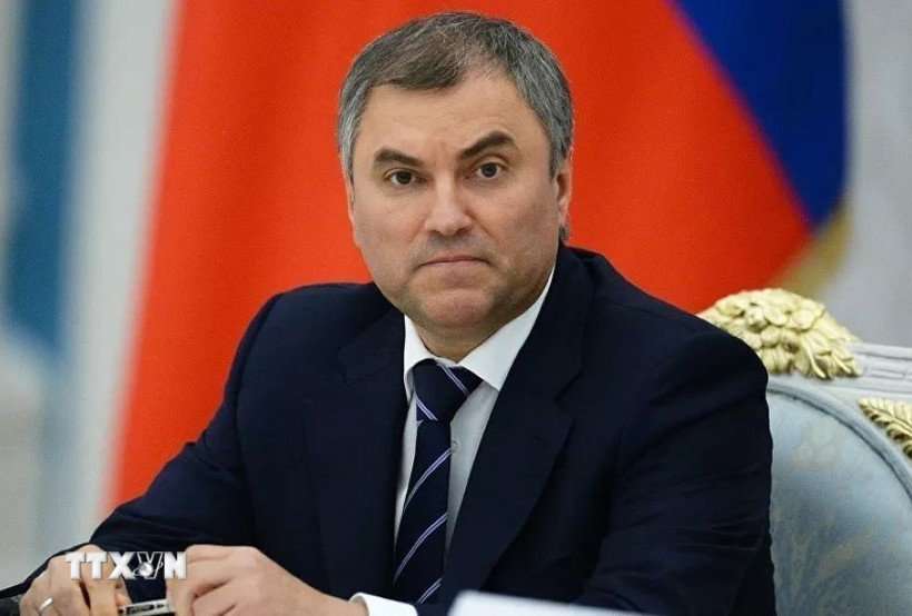 Chủ tịch Hạ viện Nga Vyacheslav Volodin. (Ảnh: AP/TTXVN)