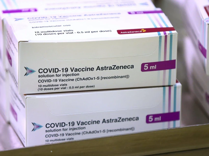 Vắcxin ngừa COVID-19 của AstraZeneca. (Nguồn: AP)