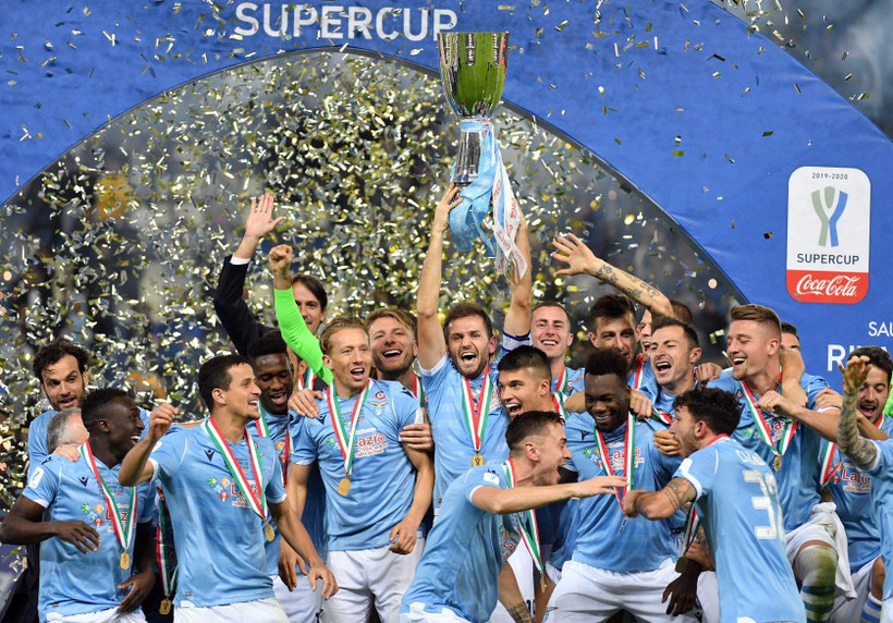 Lazio giành Siêu cúp Italy. (Nguồn: Getty Images)