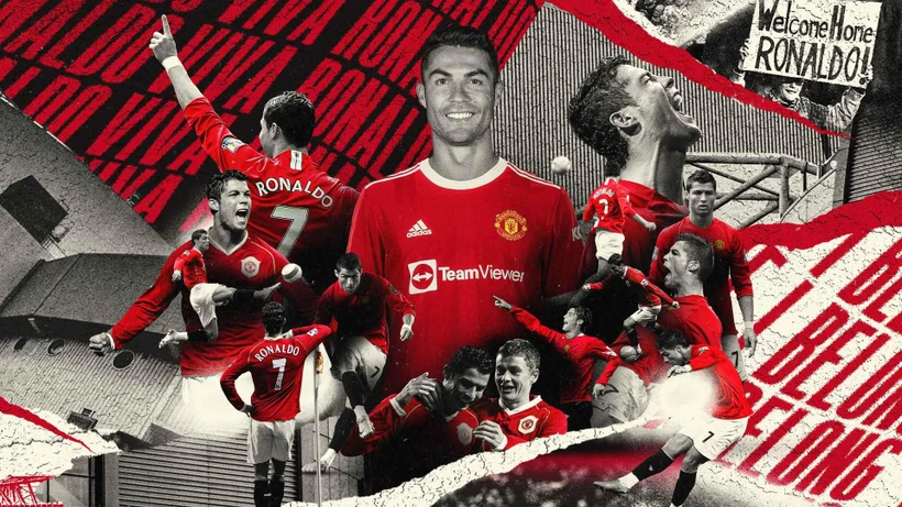 Manchester United chào đón Ronaldo. (Nguồn: Manutd)