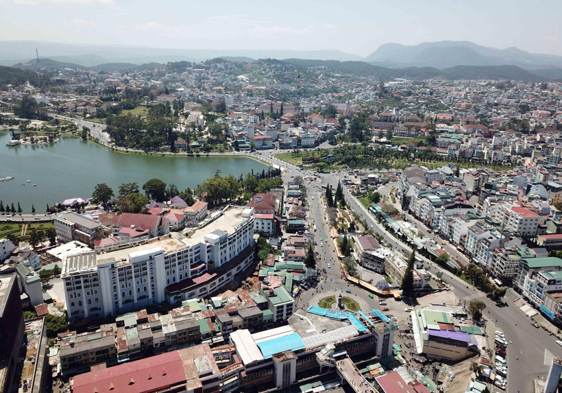 Thành phố Đà Lạt. (Ảnh: Đặng Tuấn/TTXVN)