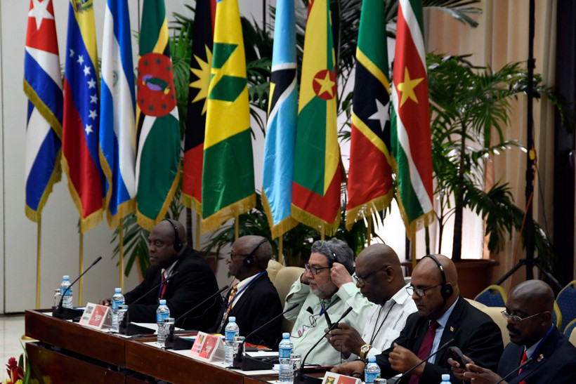 Các đại biểu dự phiên khai mạc Hội nghị thượng đỉnh ALBA-TCP lần thứ 17. (Ảnh: Lê Hiền/TTXVN)