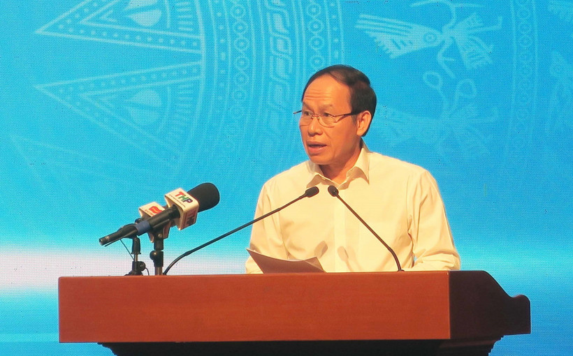 Bí thư Thành ủy Hải Phòng Lê Tiến Châu. (Ảnh: TTXVN phát)