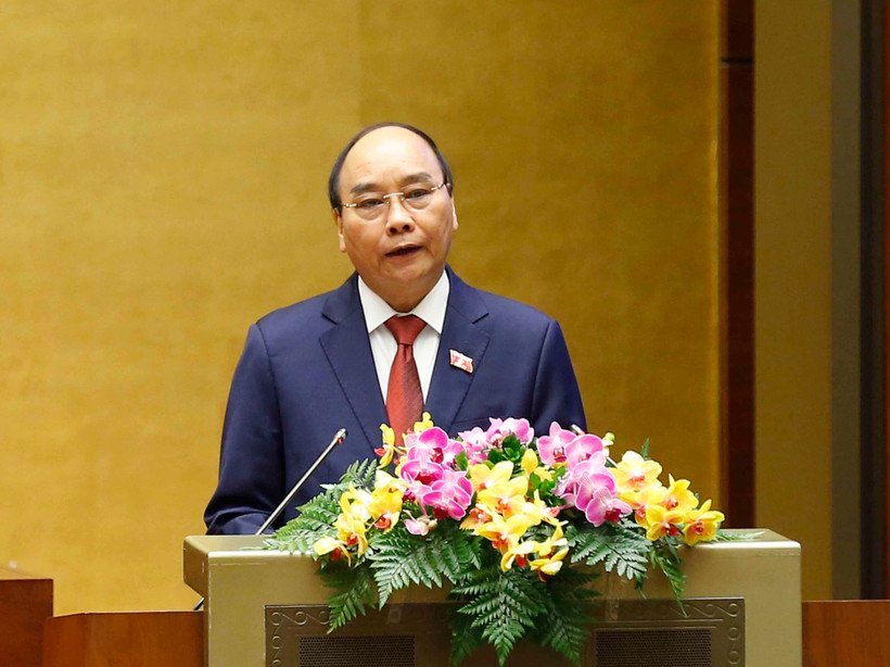 Chủ tịch nước Nguyễn Xuân Phúc. (Ảnh: Doãn Tấn/TTXVN)