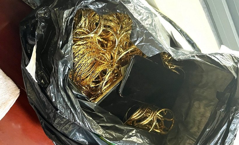 Tang vật vụ án. (Ảnh: TTXVN phát)