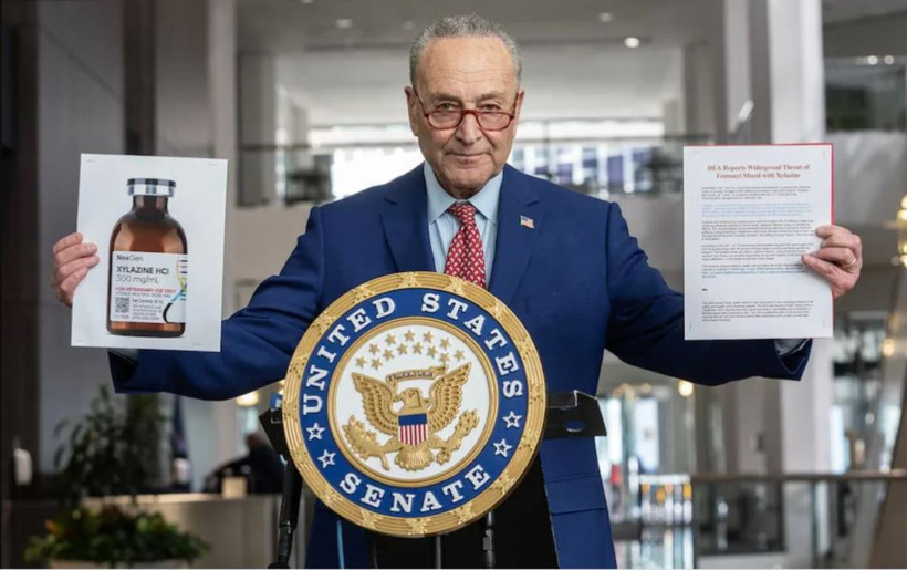 Xylazine, loại thuốc có liên quan đến hàng nghìn ca tử vong do dùng thuốc quá liều ở Mỹ đã được Nhà Trắng chỉ định là "mối đe dọa ma túy mới nổi". (Nguồn: Pacific Press)