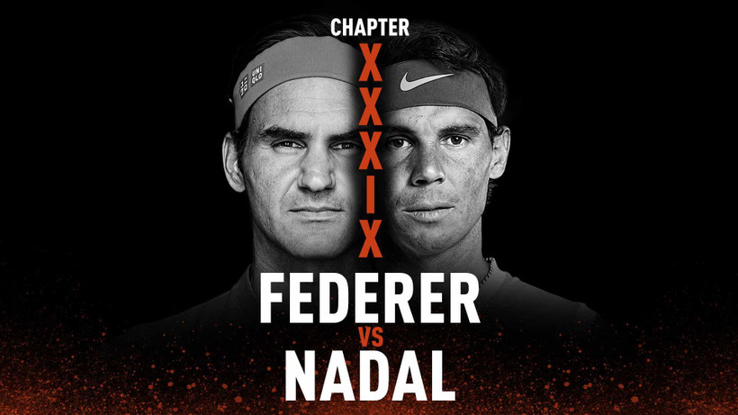 Federer đại chiến Nadal ở Roland Garros 2019. (Nguồn: ATP Tour)