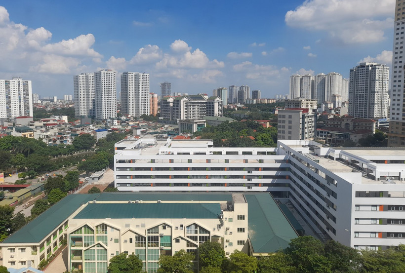 Thị trường bất động sản bước sang chu kỳ phát triển mới. (Ảnh: Hùng Võ/Vietnam+)