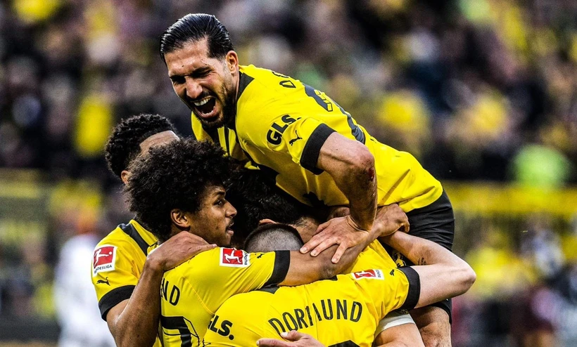 Dortmund lên ngôi đầu Bundesliga. (Nguồn: Getty Images)