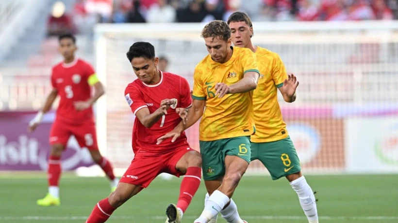 U23 Indonesia thắng sốc U23 Australia. (Nguồn: AFC)
