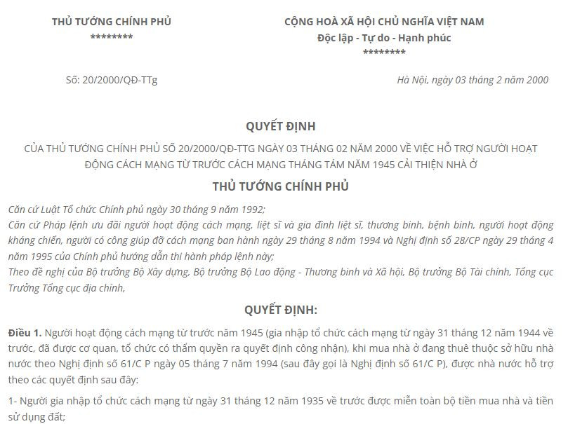 bãi bỏ toàn bộ 27 văn bản quy phạm pháp luật của Thủ tướng Chính phủ.