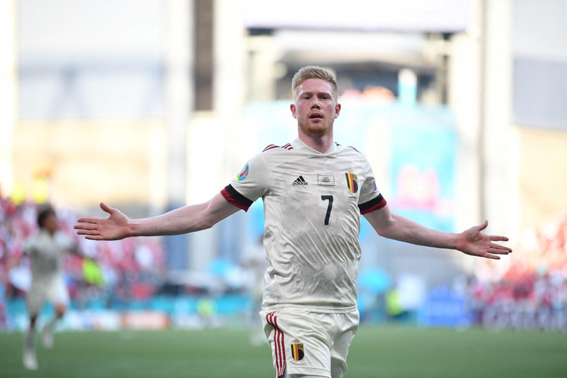 Kevin De Bruyne trở lại và tạo nên sự khác biệt. (Nguồn: AFP)