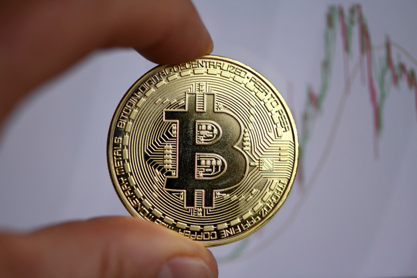 Đồng Bitcoin tại Dortmund, miền tây nước Đức. (Ảnh: AFP/TTXVN)