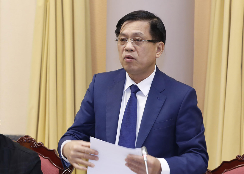 Thứ trưởng Bộ Lao động-Thương binh và Xã hội Nguyễn Bá Hoan. (Ảnh: Dương Giang/TTXVN)