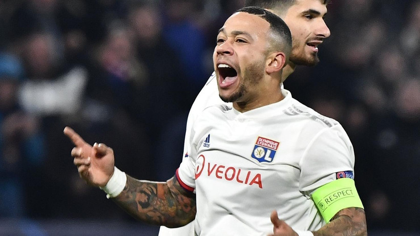 Memphis Depay vừa có một mùa giải ấn tượng. (Nguồn: UEFA)