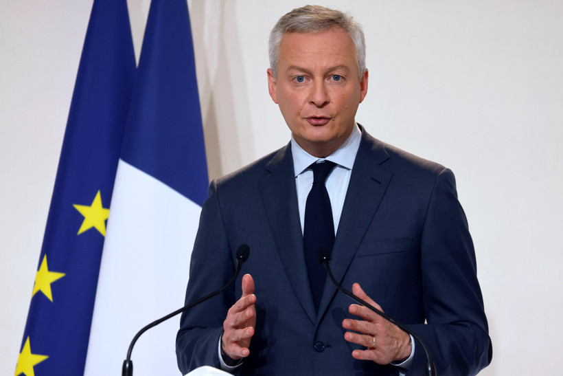 Bộ trưởng Tài chính Pháp Bruno Le Maire. (Ảnh: AFP/TTXVN)