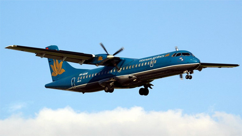 Máy bay ATR-72 của Vietnam Airlines. (Nguồn: Vietnam Airlines)