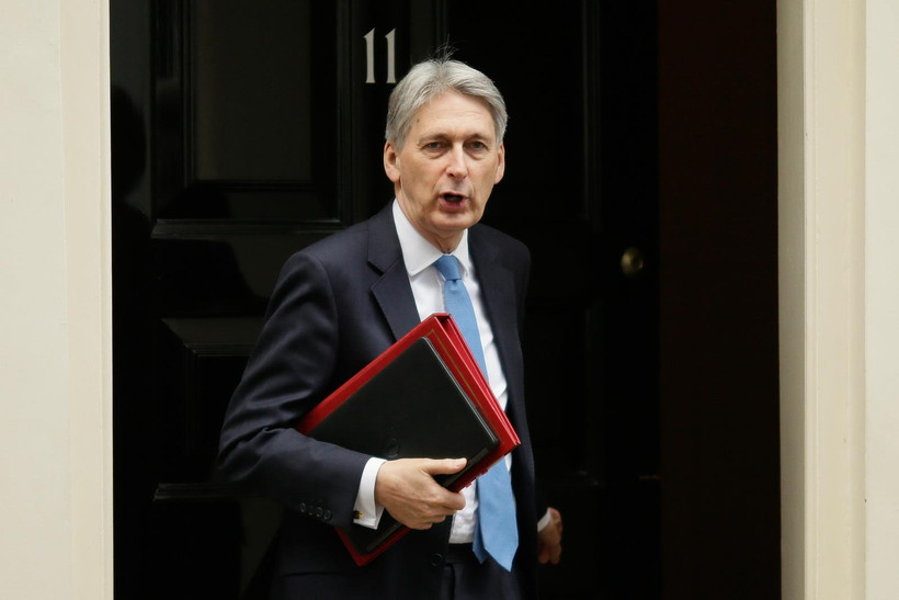 Bộ trưởng Tài chính Anh Philip Hammond. (Ảnh: THX/TTXVN)
