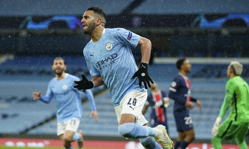  Mahrez đưa Man City vào chung kết Champions League. (Nguồn: AP)