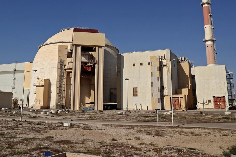 Quang cảnh nhà máy điện hạt nhân Bushehr ở thành phố cùng tên của Iran. (Ảnh: AFP/TTXVN)