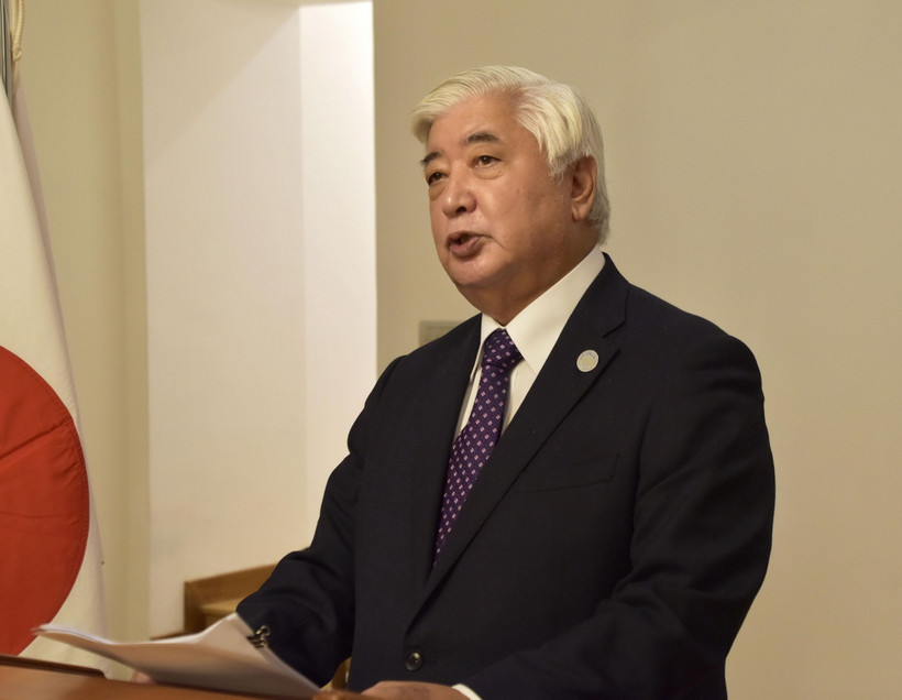 Bộ trưởng Quốc phòng Nhật Bản Gen Nakatani. (Ảnh: Kyodo/TTXVN)